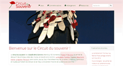 Desktop Screenshot of circuit-du-souvenir.images-en-somme.fr